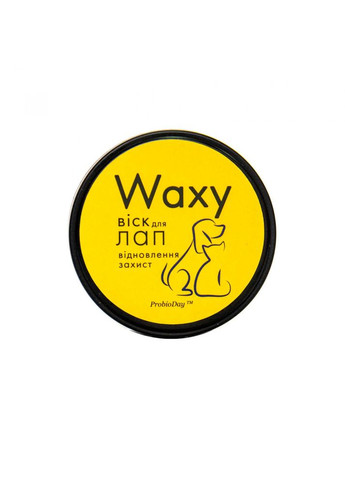 Waxy Віск захисний з маслом ШИ від тріщин та сухості для лап котів та собак, 50 мл Probioday (278309356)