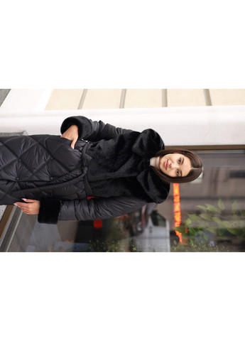 Черное зимнее Пальто MN