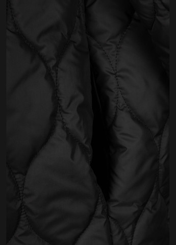 Чорна демісезонна куртка LAWA