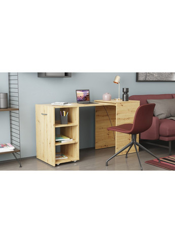 Стол-тумба трансформер Смарт 1/2 750x1450x600 ДСП Дуб Артизан 16 мм (FRD-105079) Ferrum-decor (361944367)