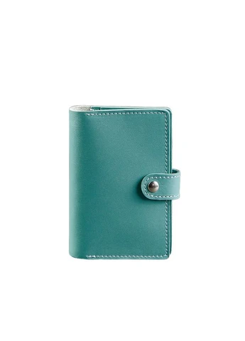 Обкладинка для паспорта з натуральної шкіри бірюзова(BB_30001699) No Brand (384674014)
