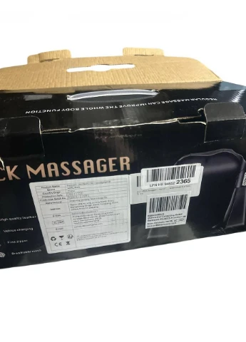 Масажер для шиї та спини AERLANG Shiatsu з підігрівом Black, Amazon, Німеччина No Brand (385402814)