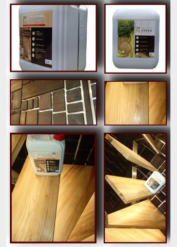 Масло льняное с воском и канифолью 10 л для дерева. LISSOL (315401688)