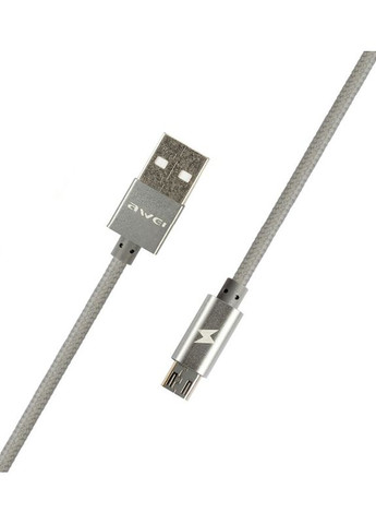 Кабель CL-400 Micro cable 1m Grey Awei (301473128)