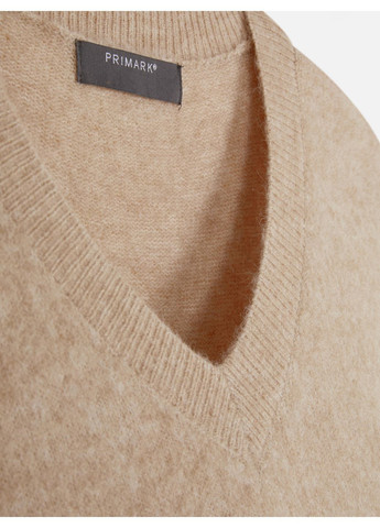 Бежевый пуловер зима,бежевый, Primark