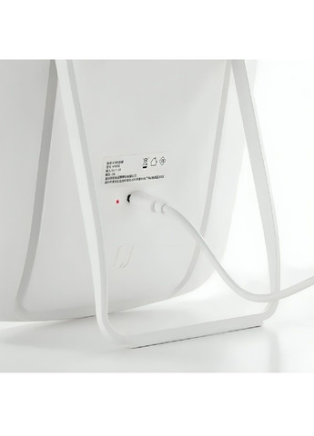 Дзеркало для макіяжу акумуляторне з підсвічуванням регулюванням яскравості кута нахилу 1200 мАг 22×16×3 см (480111-Prob) Біле Unbranded (329486730)