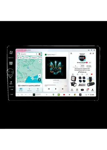 Штатна магнітола для Toyota Camry (ACV30) 2001-2006 S3 QLED 8" з фізичними кнопками Android 8-ядерний 1.6ГГц 4x64Гб SIM-картка DriveX (401892106)