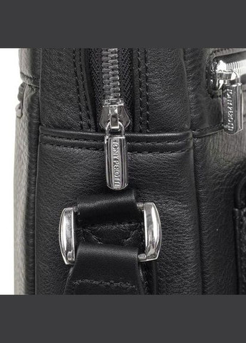 Чоловіча сумка через плече на три відділення Newcontatto 9058 nero Tony Perotti (303830423)