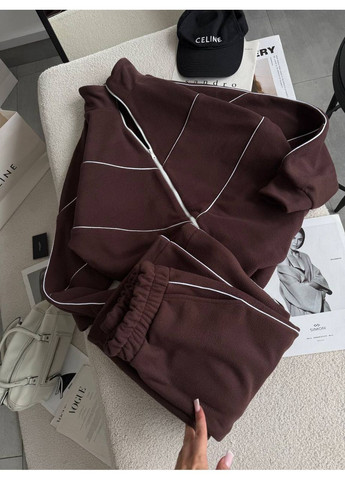 Стильный теплый костюм из двустороннего флиса No Brand (366391822)