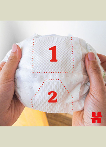 Набір підгузки на липучках Extra Care Box 4 (8-16 кг), 152 шт. (2 уп. по 76 шт.) Huggies (333427318)