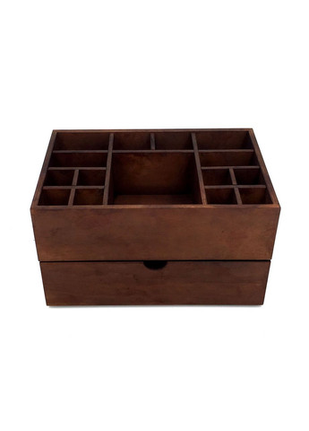 Настольный органайзер из дерева Пайкон капучино (КНЦ-008709) No Brand (328225879)