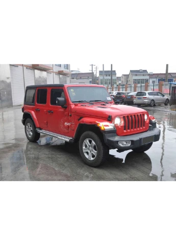Бокові пороги V1 (2 шт) для Jeep 2018- рр OEM Wrangler (388950183)