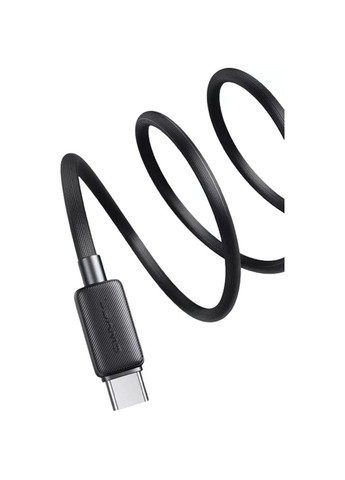 Кабель US-SJ696 60W Striped Data Cable Type-C To Type-C-KY Series 2M black USAMS (371362672)