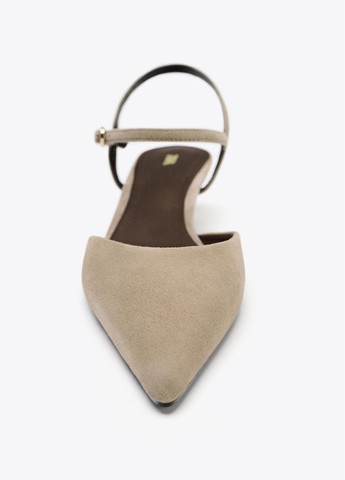 Песочные мюли Zara