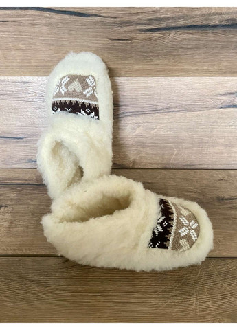 Белые чуни тапочки, укороченные Eluna с вышивкой