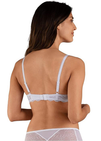 Білий бюстгальтер Naturana
