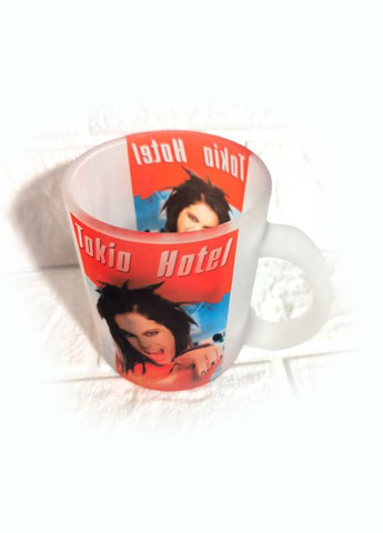 Чашка стеклянная Билл Каулитц Tokio Hotel Токио Хотел (zg0003) No Brand (327004435)
