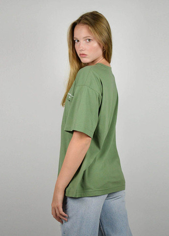 Зелена літня футболка жіноча зелена 101218 Power