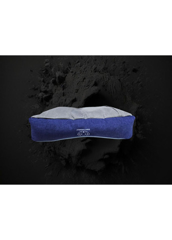 Лежанка 100х70х20см з текстилю для середніх собак "Daisy Blue" (Синій) S&N Family (361204471)