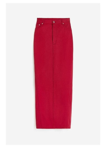 Вишневая юбка H&M