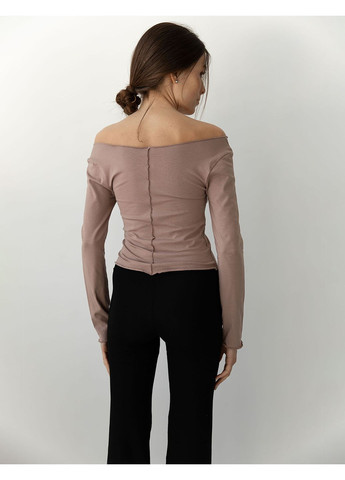 Женский лонгслив с наружными швами (0012200KAPL) Casual Trend №122 - (361029238)