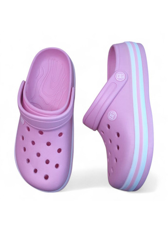 Кроксы женские Style размер 40(25,5см.) голубого цвета Dago (330776395)