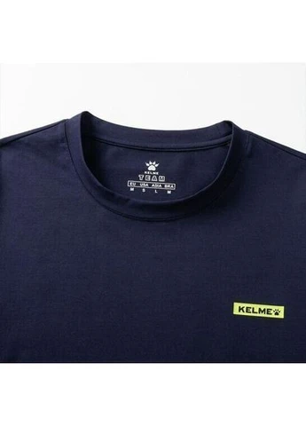 Синя футболка темно-синя 8151tx1007.9416 Kelme ROUND NECK