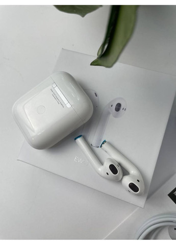 Бездротові навушники білі з Bluetooth для музики та дзвінків вставні навушники Hoco 2 (372460208)