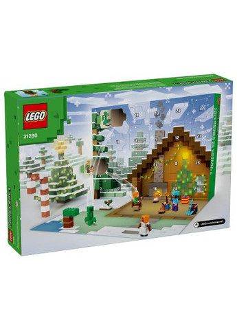 Конструктор Minecraft Адвент календарь 2025 (21280-) Lego Minecraft Адвент календар 2025 (366869661)