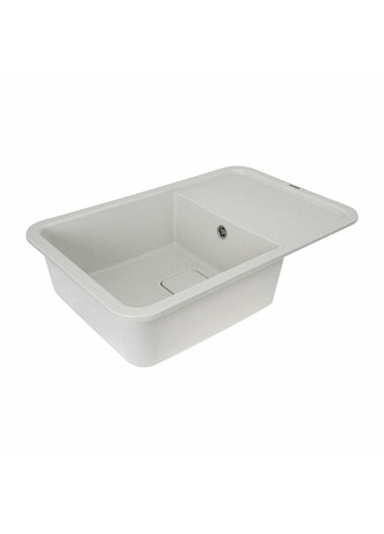 Гранитная мойка для кухни 7850 CUBE матовая Белая в точку Valeso (336934497)