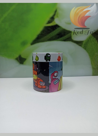 Чашка подарункова "Among us" 330 мл біла No Brand (328439411)