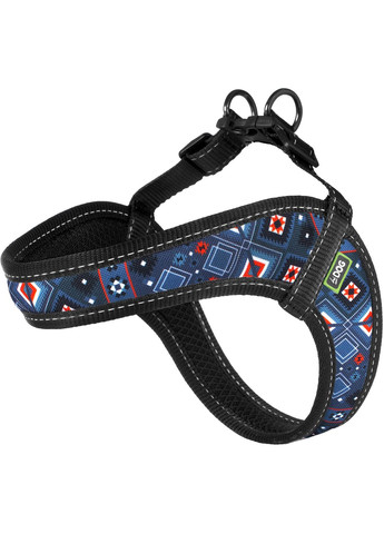 Шлей Comfort охоплення грудної клітки 46-52 см L Aztec (2100102882011) Hi Dog (279570298)