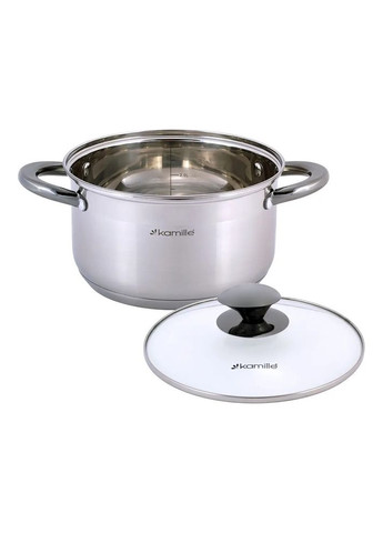 Кастрюля с крышкой 3 л KM4922 Kamille (316617911)