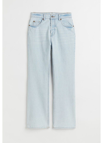Жіночі розкльошені джинси Н&М (56824) W36 Блакитні H&M - (286772159)