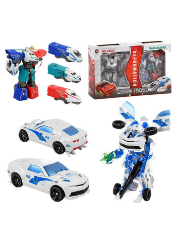 Трансформер "Bee Police". Металопластик 52х11х31 см Yufeng (289460250)