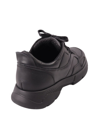 Черные кроссовки мужские черные натуральная кожа Vadrus 543-24DTS