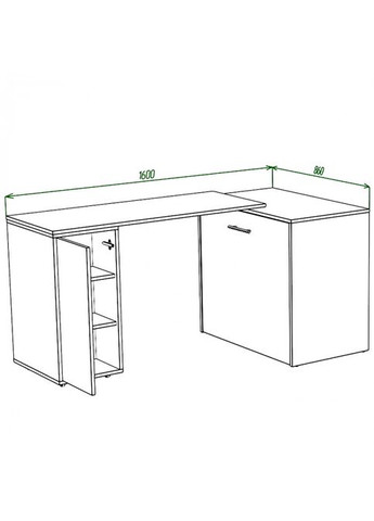 Кровать-трансформер + Письменный стол + Тумба + Комод (4 в 1) Knap Knap Sirim-C3 (369637066)
