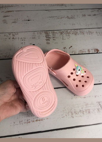 Кроксы сабо детские для девочки Розовый (140) Fogo (340113373)