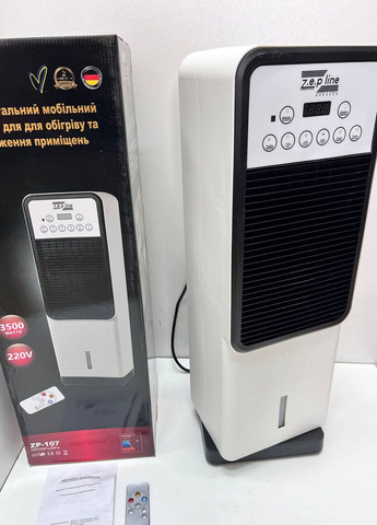 Кондиционер, 3500 Вт, с функцией обогрева и охлаждения Zepline ZP-107 (342067483)