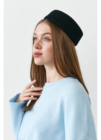 Капелюх таблетка з вовни ECLAIR чорний No Brand (369788707)