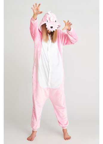 Пижама кигуруми Розовый дракон M (155-165 см) Jamboo (369669449)
