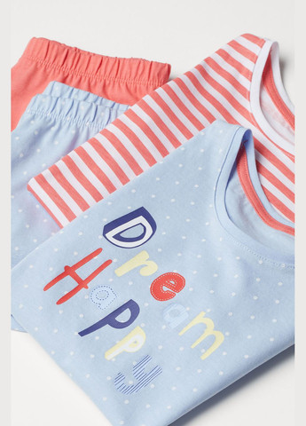 Комбінована всесезон піжама (футболка, шорти) 2 шт H&M