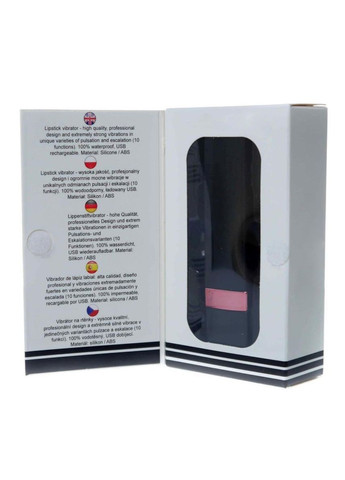 Міні-вібратор - Rechargeable Lipstick Vibrator Black Boss Series (392717071)