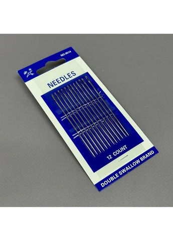 0514 Набір циганських голок для шиття NEEDLES - 12 шт Plus-plus (352751644)