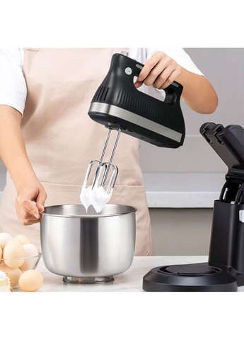Стаціонарний міксер з нержавіючої сталі 500 Вт кухонний комбайн тістоміс з чашею 4 л з 6 швидкостями (EM441) Sokany (372478400)