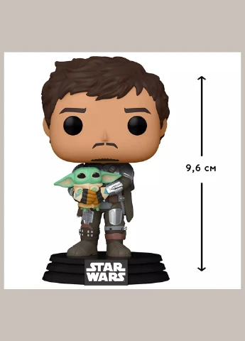 Фігурка Star Wars Мандалорець з Грогу (54525) Funko Pop (326887498)