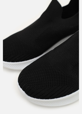 Черные слипоны на плоской подошве для мальчика цвет черный цб-00268942 Yuki