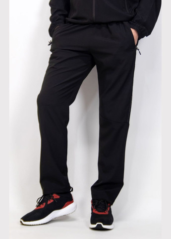 Черные спортивные, повседневный демисезонные прямые брюки GF SPORT