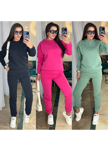 Костюм жіночий тринитка на флісі,худі та штани Україна (364846130)