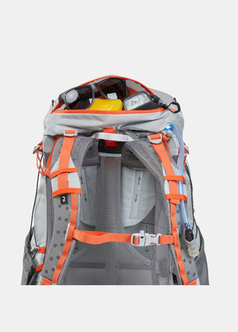 Женский Туристический Рюкзак для Трекинга MT900 (45л + 10л) 65 x35 x 30см с Дождевиком Серый FORCLAZ (342966927)